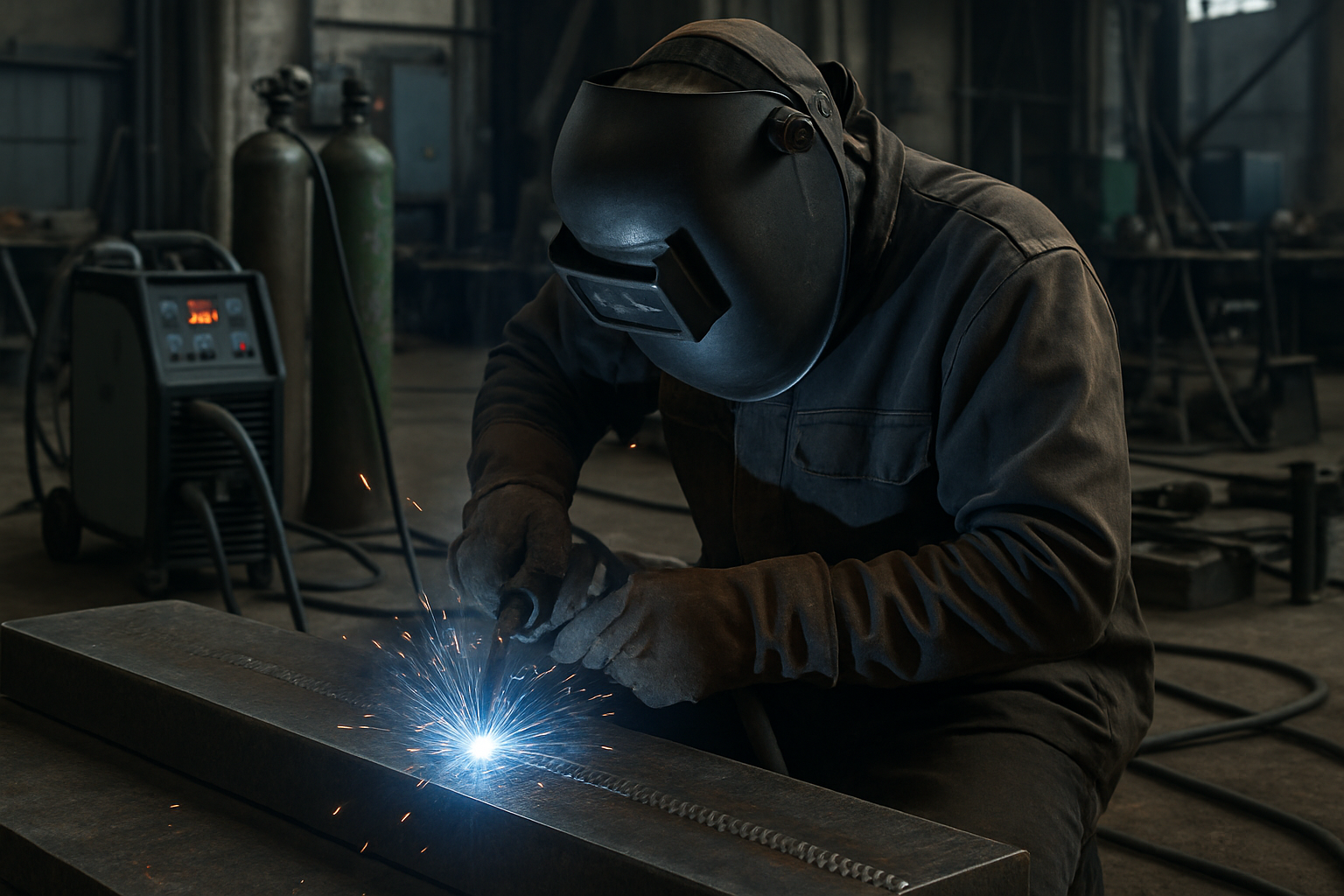 Les réglages indispensables pour réussir une soudure à l’arc sur acier épais