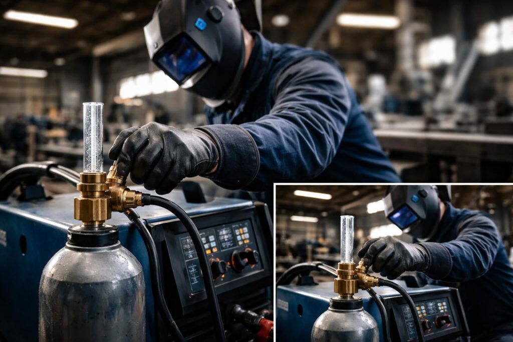 découvrez comment régler optimalement le débit de gaz mig pour garantir une soudure de haute qualité, efficace et précise.